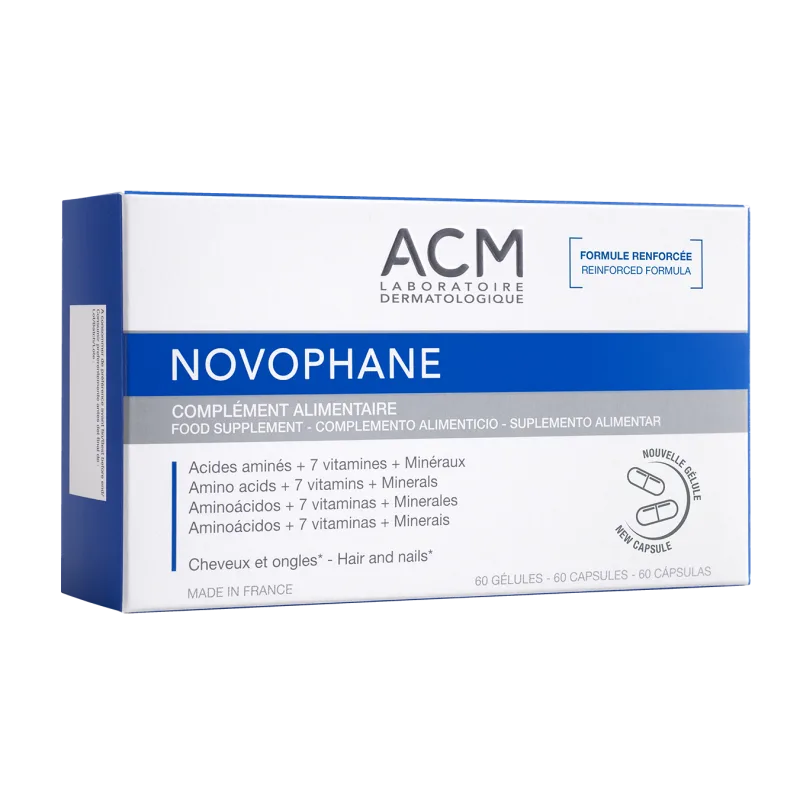 Acm Novophane ongles et cheveux – 60 capsules