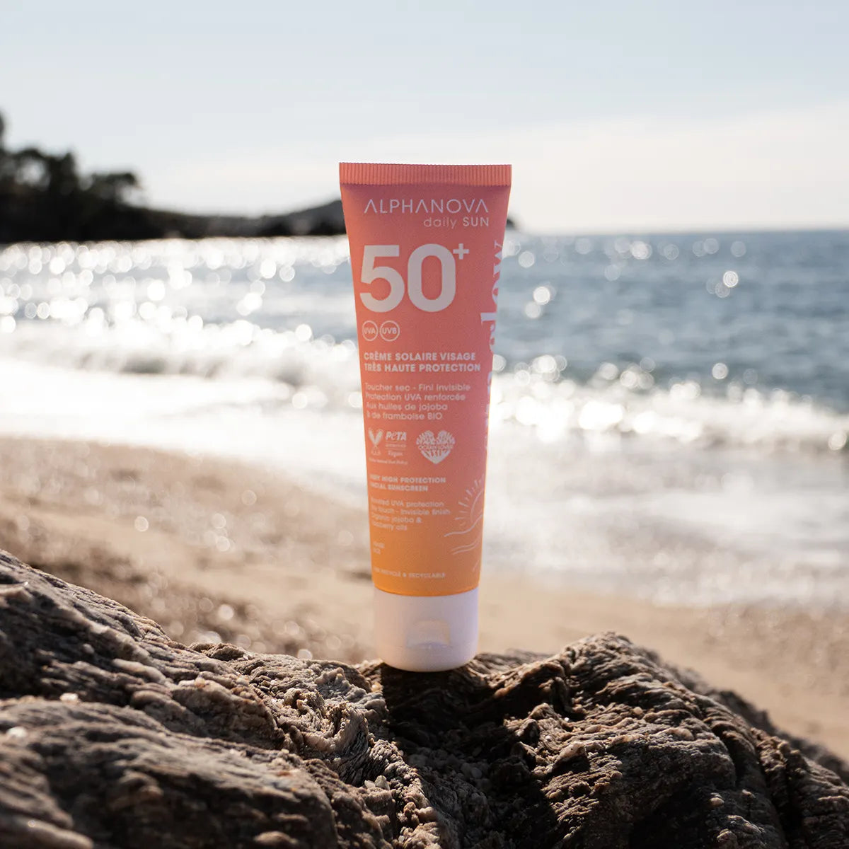 ALPHANOVA DAILY SUN CREME SOLAIRE VISAGE SPF 50+ SUN GLOW 50 ML – vue 3