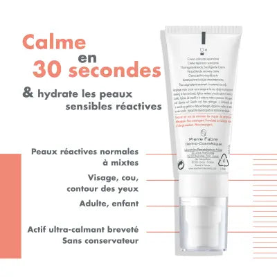 Avène tolérance control crème apaisante restauratrice 40ml – vue 3
