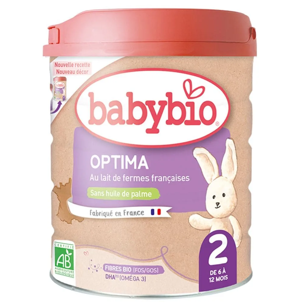 BABYBIO OPTIMA LAIT 2ER AGE 400G