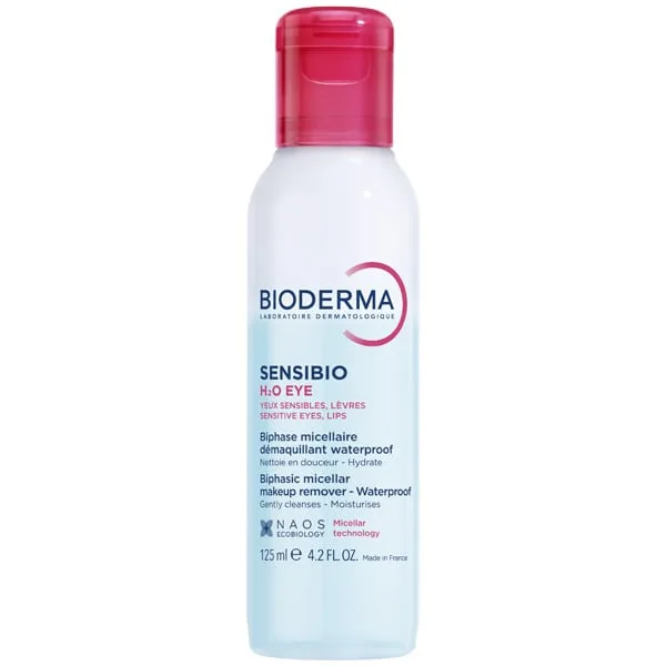 BIODERMA SENSIBIO H2O YEUX DEMAQUILLANT 125 ML