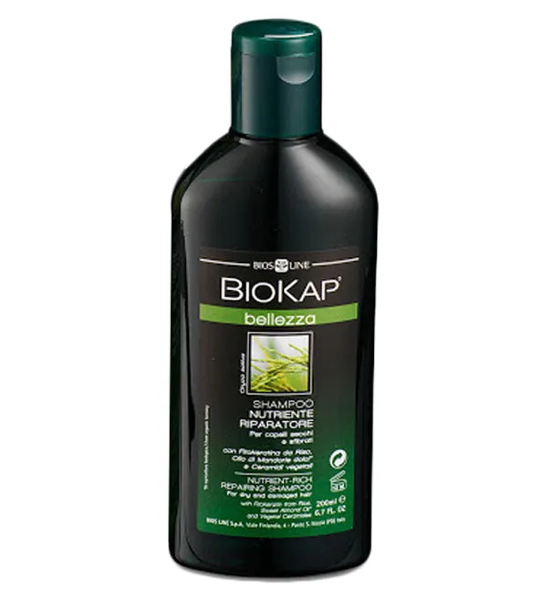 Biokap – Shampoing nourrissant et réparateur Belleza – Cheveux secs – 200 ml
