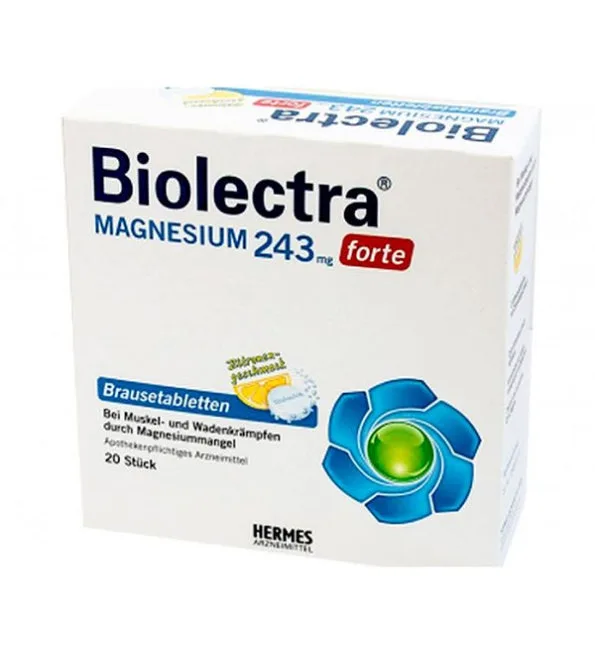 Biolectra Magnesium forte 20comprimes