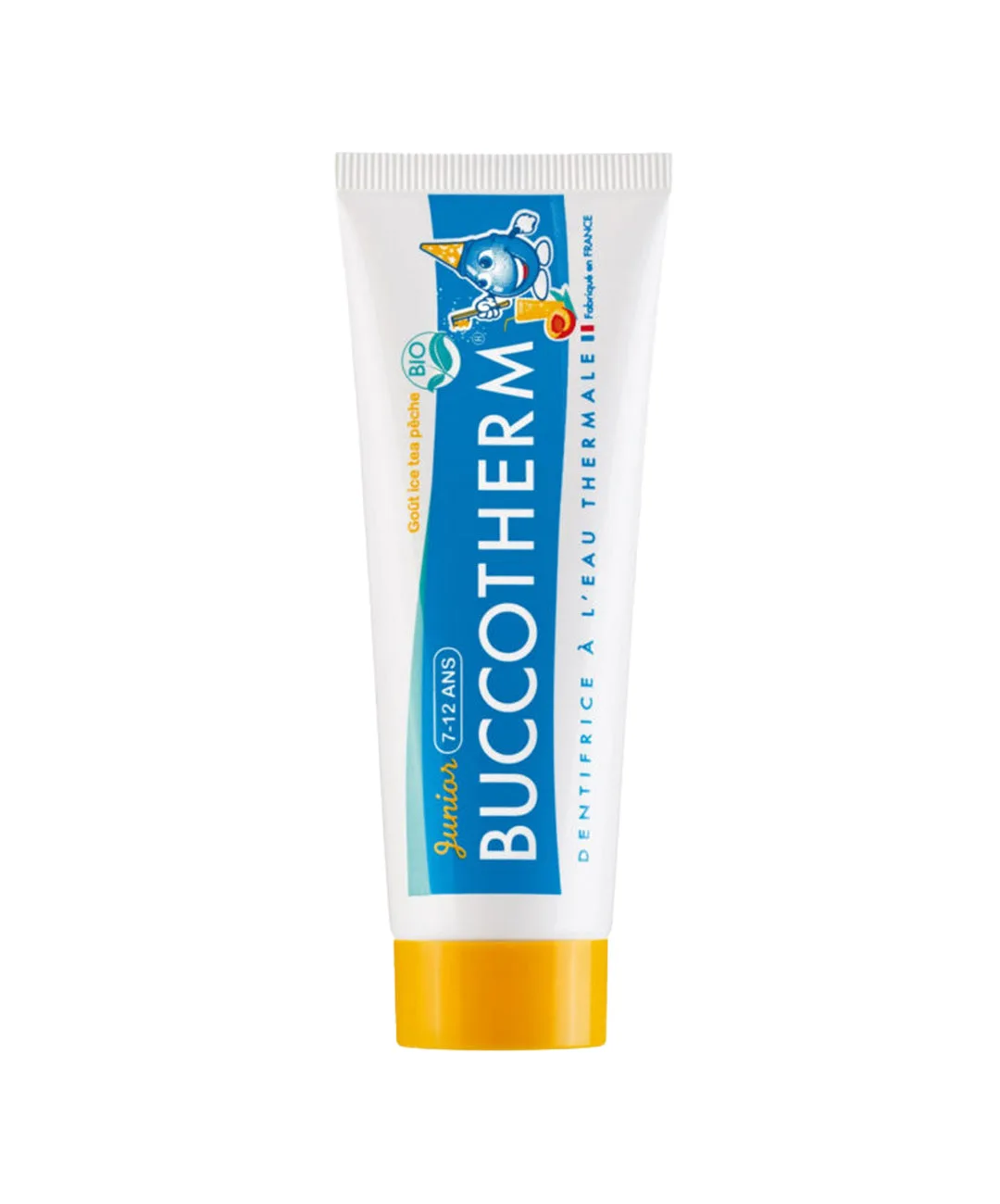 Buccotherm dent junior ice tea peche 7-12 ans 50ml