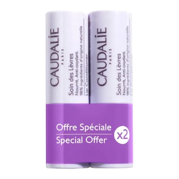 CAUDALIE VINOTHERAPIST DUO STICK LEVRE LOT DE 2 X 4.5 G