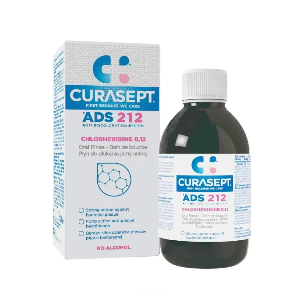 Curasept ADS 212 – Bain de bouche 0,12% CHX – 200 ml
