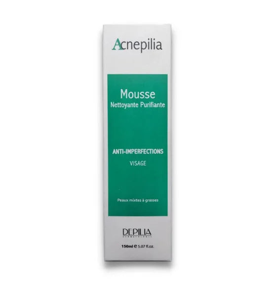 Depilia Acnepilia mousse nettoyante purifiante 150ml
