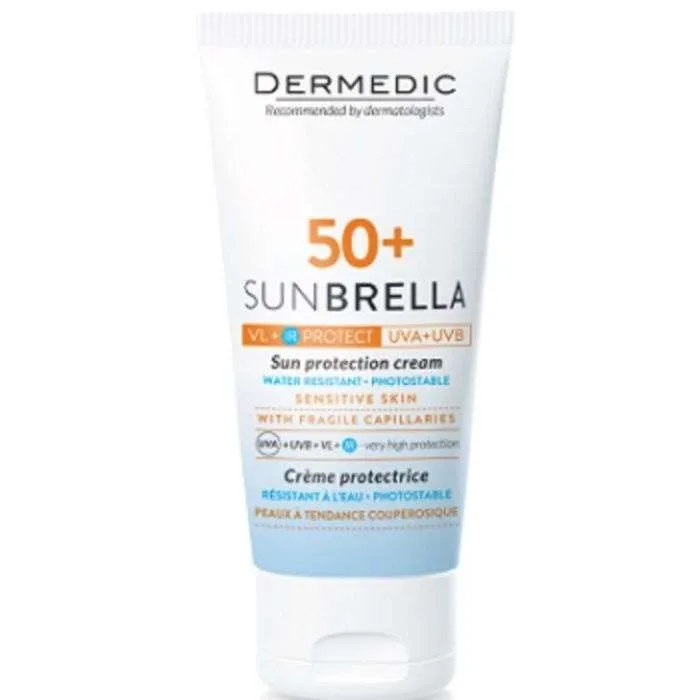 DERMEDIC SUNBRELLA 50+ PEAUX SENSIBLE 50 ML