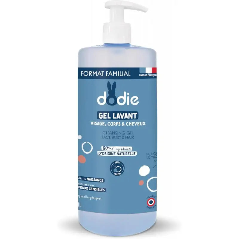 Dodie Gel lavant 3 en 1 flacon Pompe 1 L