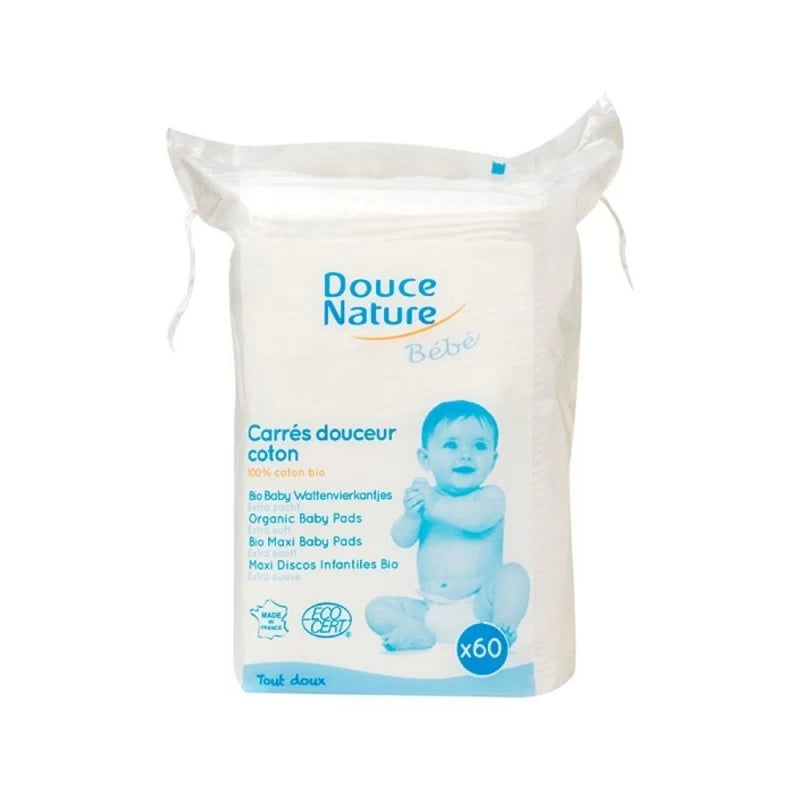 DOUCE NATURE CARRÉ MAXI BABY BIO 60 U