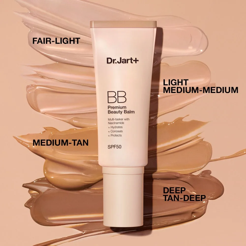 Dr. Jart+ BB Premium Baume de Beauté SPF50 Teinte 03 Medium-Tan 40ml – Soin Unifiant & Haute Protection – vue 6