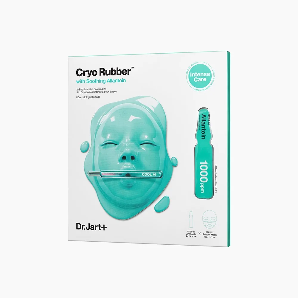 Dr. Jart+ Cryo Rubber™ avec Allantoïne Apaisante 4g + 40g – Masque Rafraîchissant & Soin Réparateur
