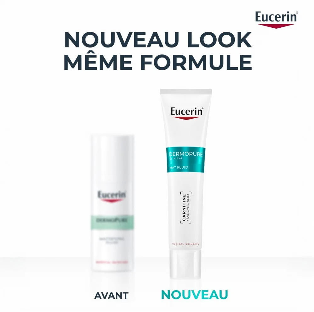 EUCERIN DERMOPURE CLINICAL FLUIDE MATIFIANT 50 ML – vue 2