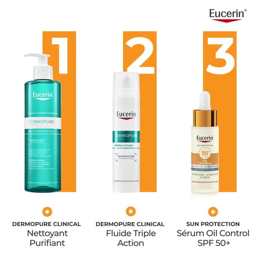 EUCERIN SÉRUM OIL CONTROL ULTRA-LÉGER SPF 50+ 30ML – vue 3