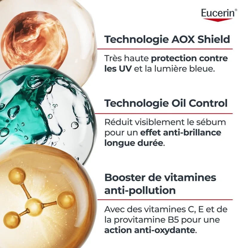 EUCERIN SÉRUM OIL CONTROL ULTRA-LÉGER SPF 50+ 30ML – vue 5