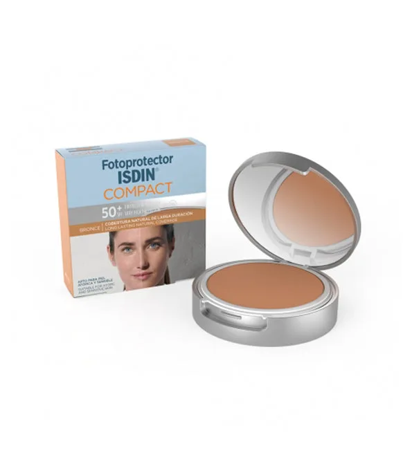 ISDIN fotoprotector compact bronce spf50+ 10gr