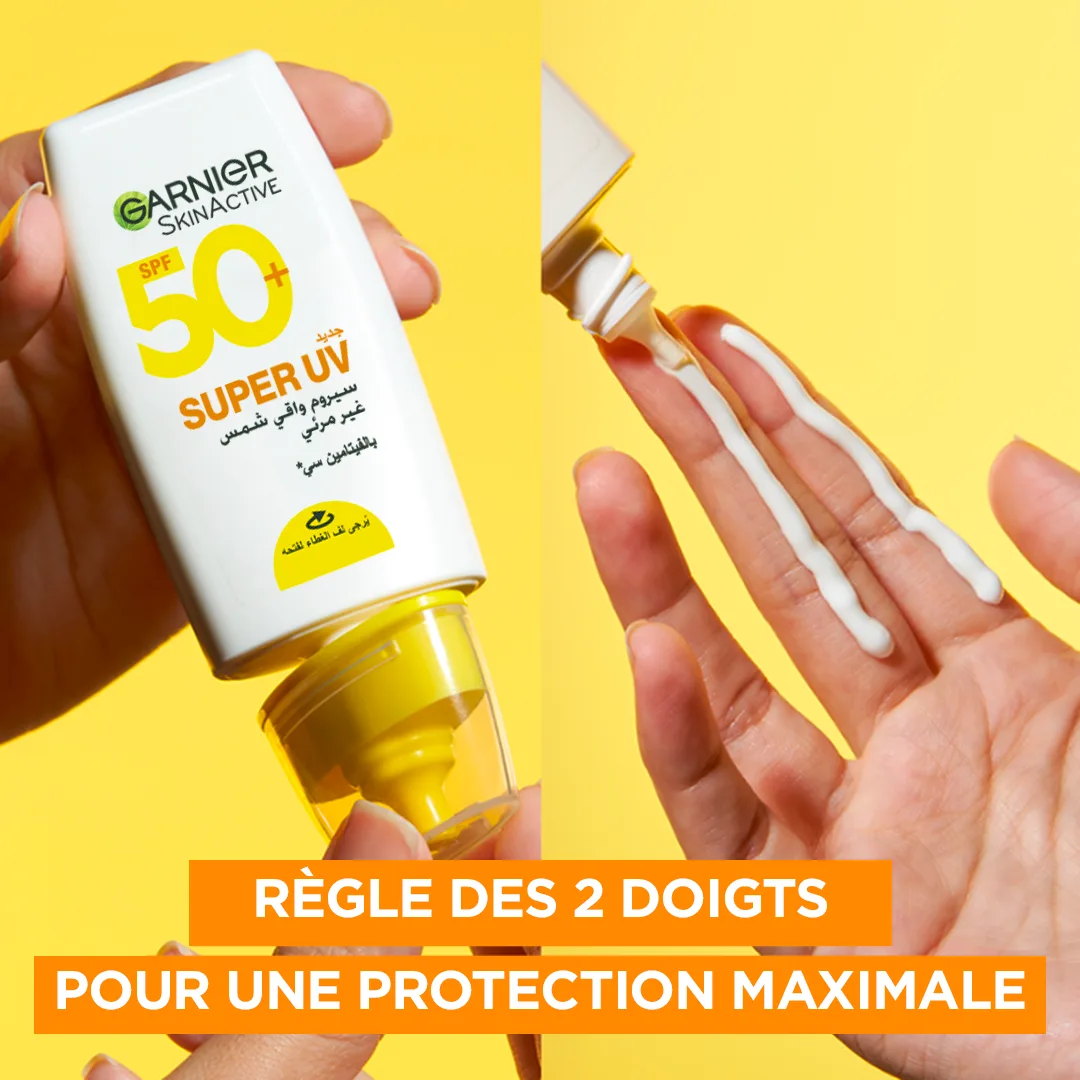Garnier super uv invisible serum sunscreen spf 50 pa++++ uva/b – vue 7