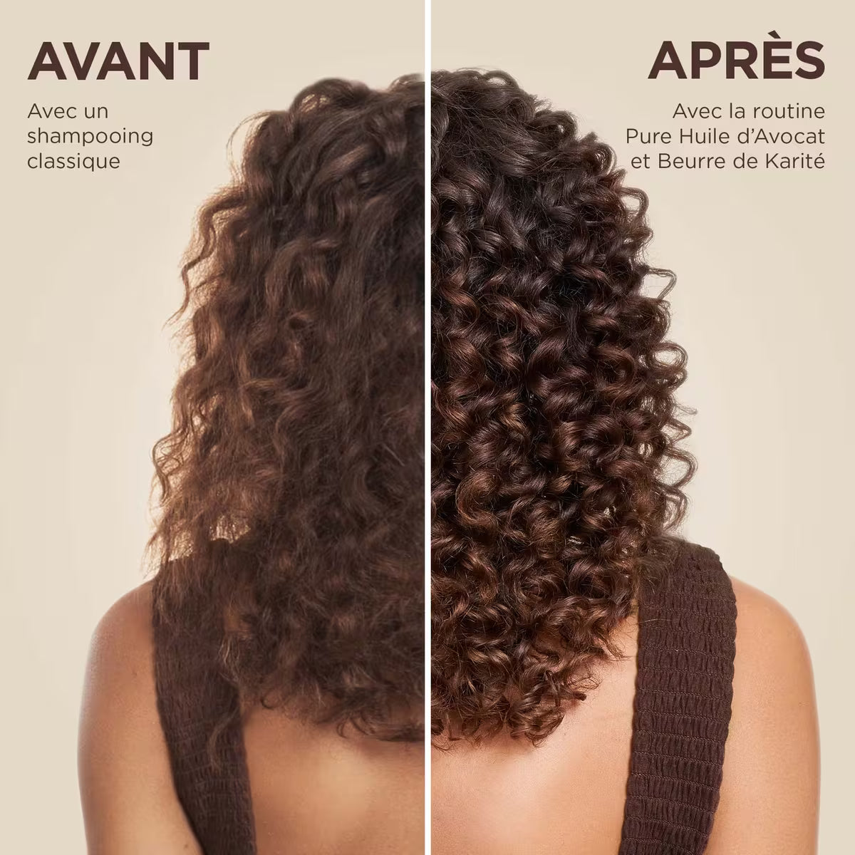 GARNIER Ultra Doux Shampooing Avocat & Karité 400ml – Nutrition Intense Cheveux Secs et Ternes – vue 4