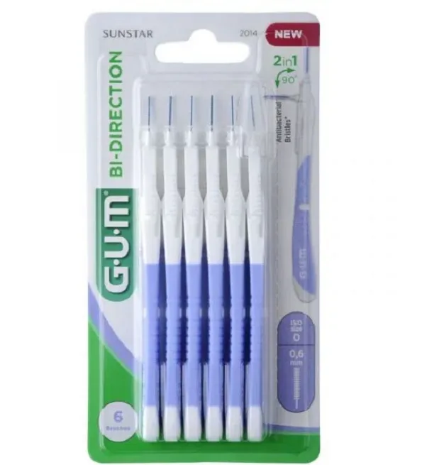 GUM BROSSETTE BI-DIRECTION ULTRA MICRO-FINE 0,6 MM 2014