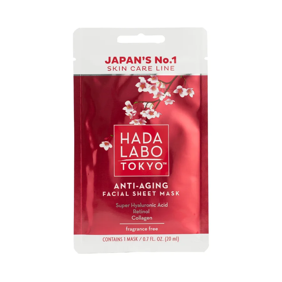 Hada Labo Tokyo - ANTI-AGING FACIAL SHEET MASK