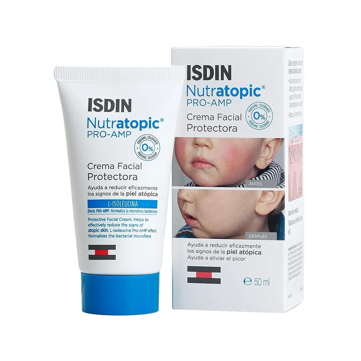 ISDIN NUTRATOPIC Creme visage 50ML