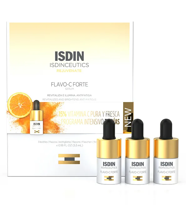 ISDINCEUTICS FLAVO C FORTE SERUM 15% 3 FLACONS
