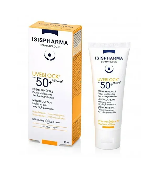 ISISPHARMA UVEBLOCK MINERAL INVISIBLE SPF50 40ML