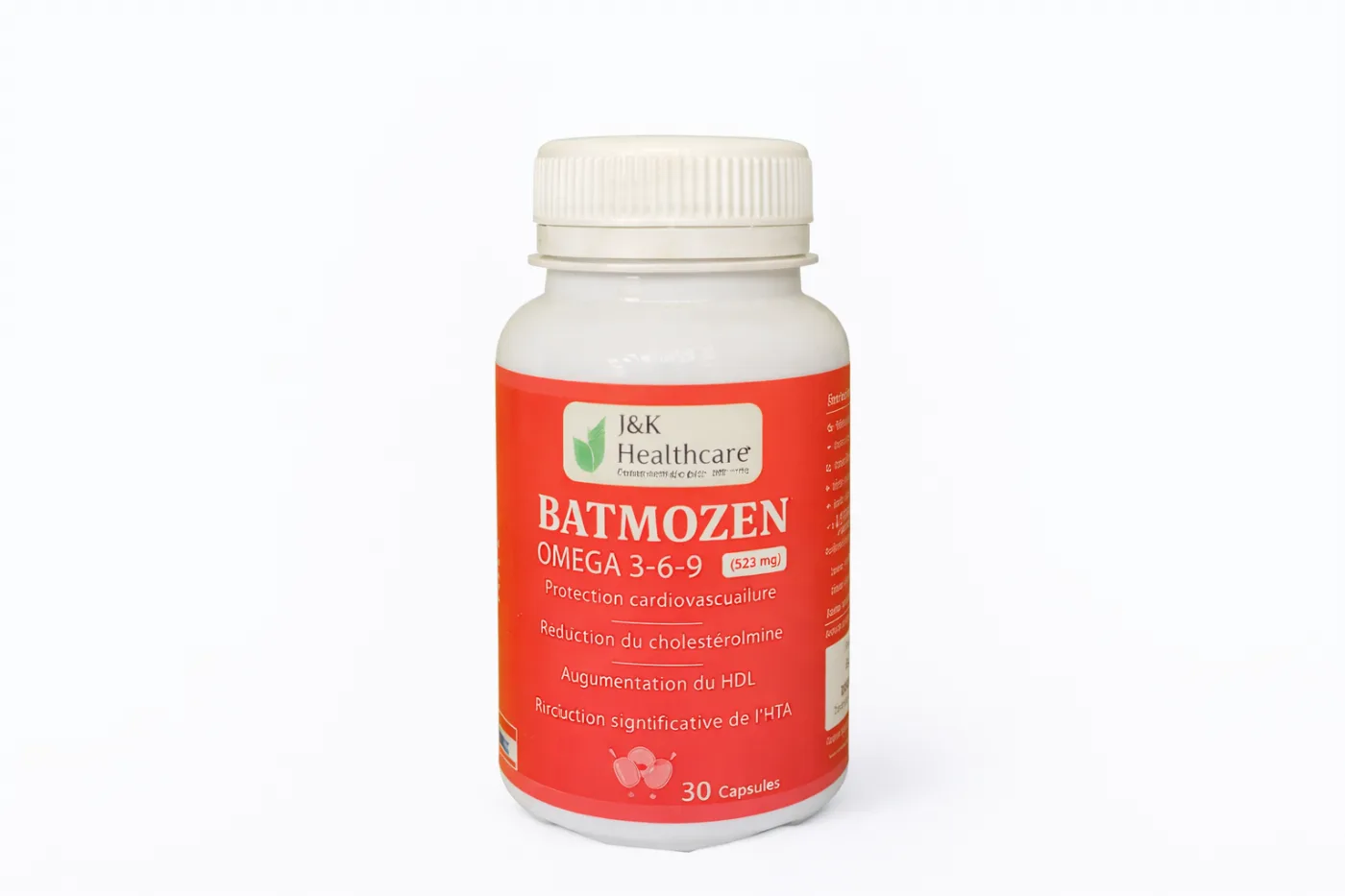 J&K Healthcare BATMOZEN 250MG 30 CAPSULES