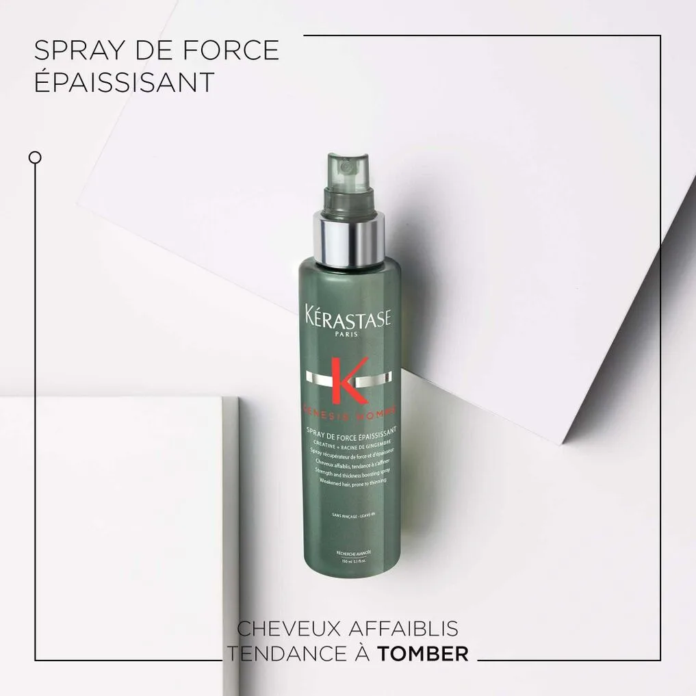 Kérastase Genesis Homme Spray de Force Épaississant 150ml – Spray Fortifiant Homme – vue 2
