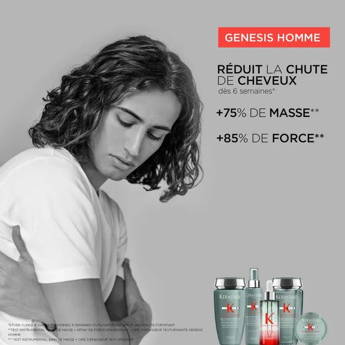 Kérastase Genesis Homme Spray de Force Épaississant 150ml – Spray Fortifiant Homme – vue 7