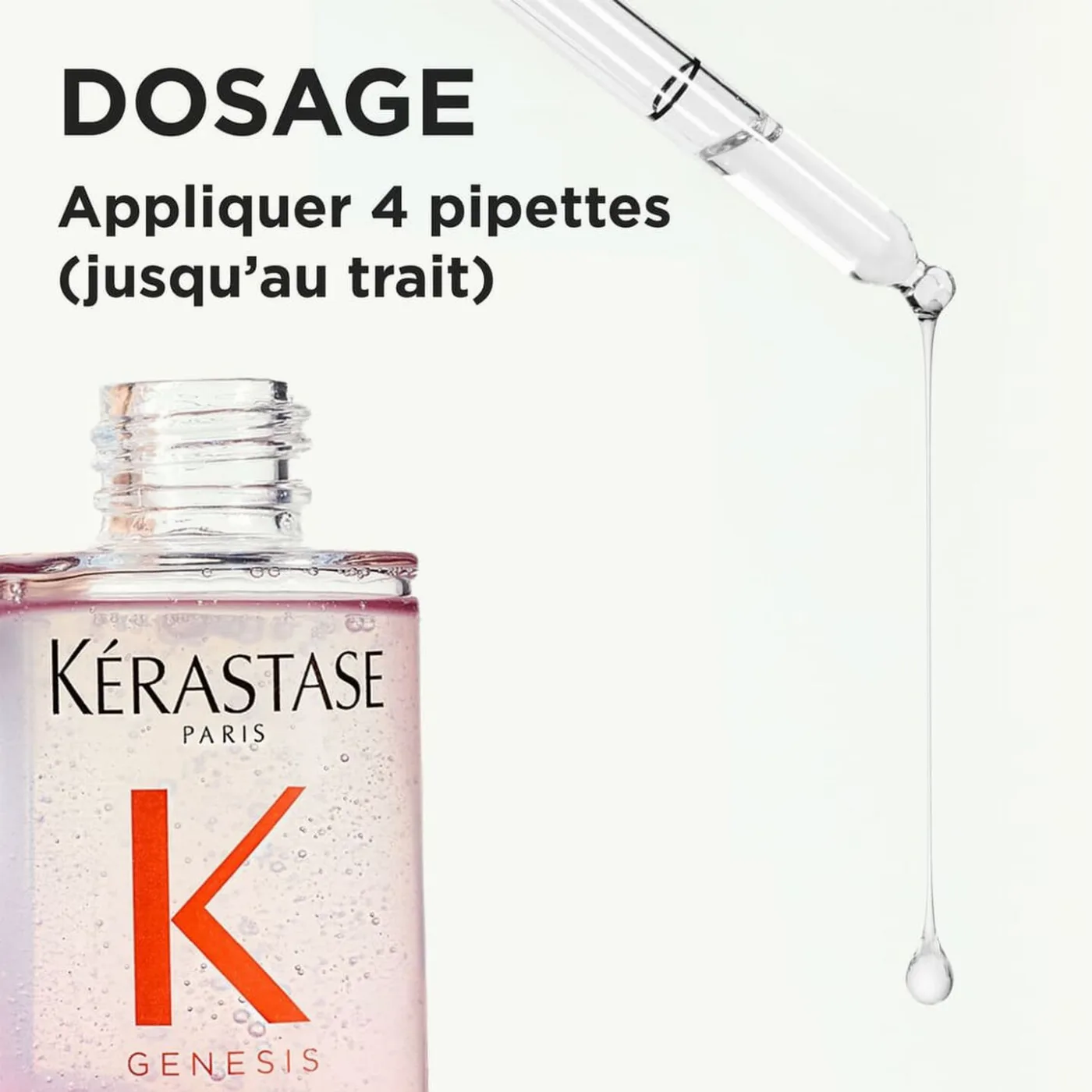 Kérastase Genesis Sérum Anti-Chute Fortifiant 90ml – Soin Fortifiant Cuir Chevelu – vue 6