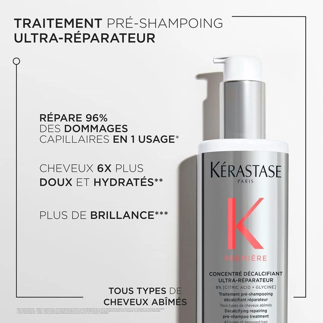 Kérastase Première Concentré Décalcifiant Ultra-Réparateur 250ml – Soin Réparateur Intense – vue 5