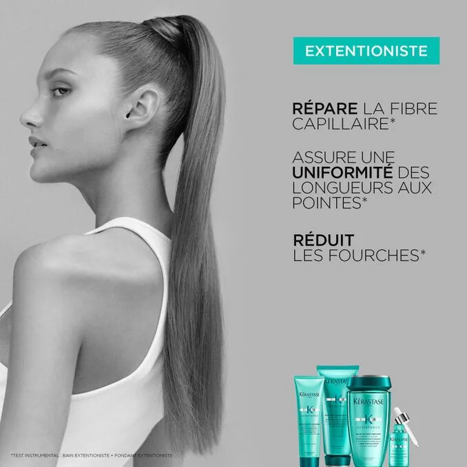 Kérastase Résistance Fondant Extentioniste 200ml – Soin Démêlant Fortifiant Cheveux Longs – vue 4
