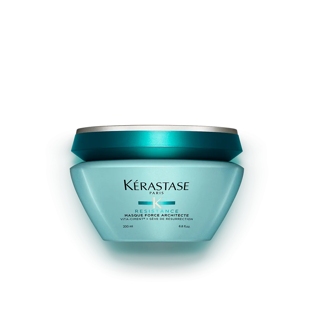 Kérastase Résistance Masque Force Architecte 200ml – Masque Réparateur Cheveux Abîmés