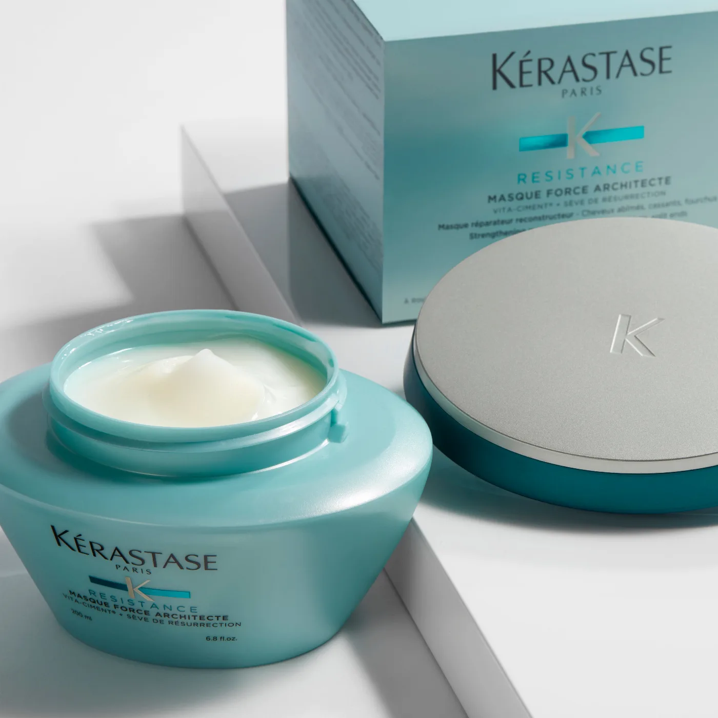 Kérastase Résistance Masque Force Architecte 200ml – Masque Réparateur Cheveux Abîmés – vue 3