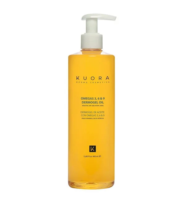 KUORA DERMO-GEL À L'HUILE OMEGA 3, 6 & 9 400 ML