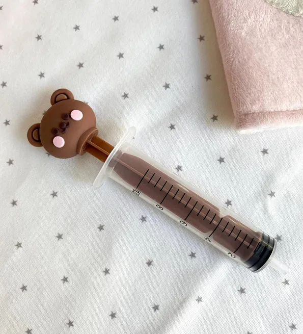 L2N Pharma Lot de 2 Seringues Bébé pour Lavage Nasal Ourson – vue 2