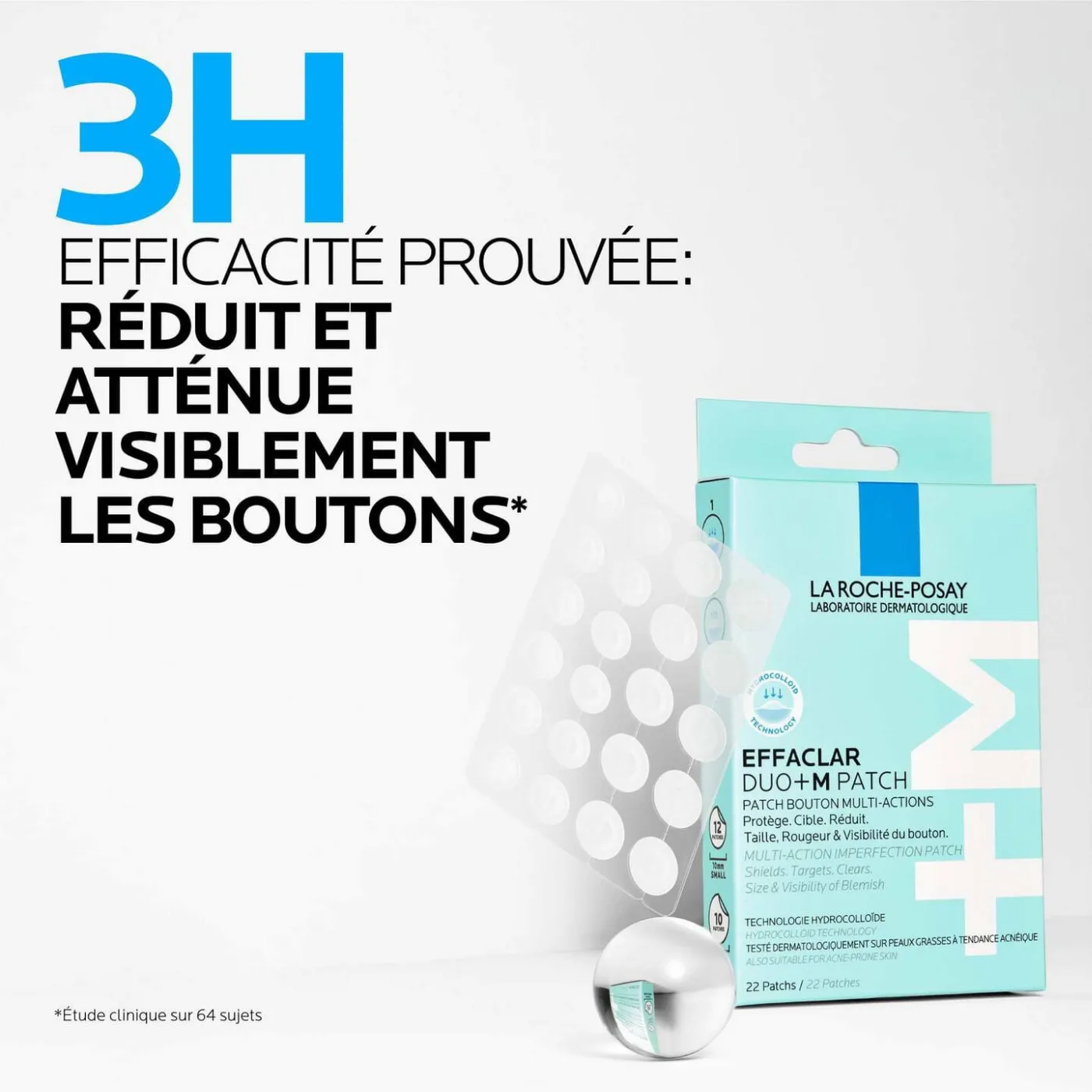La Roche-Posay Effaclar Patch Anti-Imperfections DUO+M – Patches Anti-Boutons & Anti-Acné – vue 6