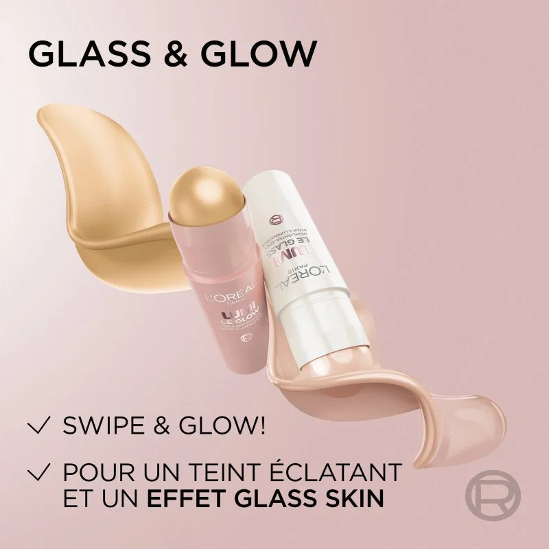 L'oréal paris lumi le glass highlighter stick 610 pearl eclat – vue 2