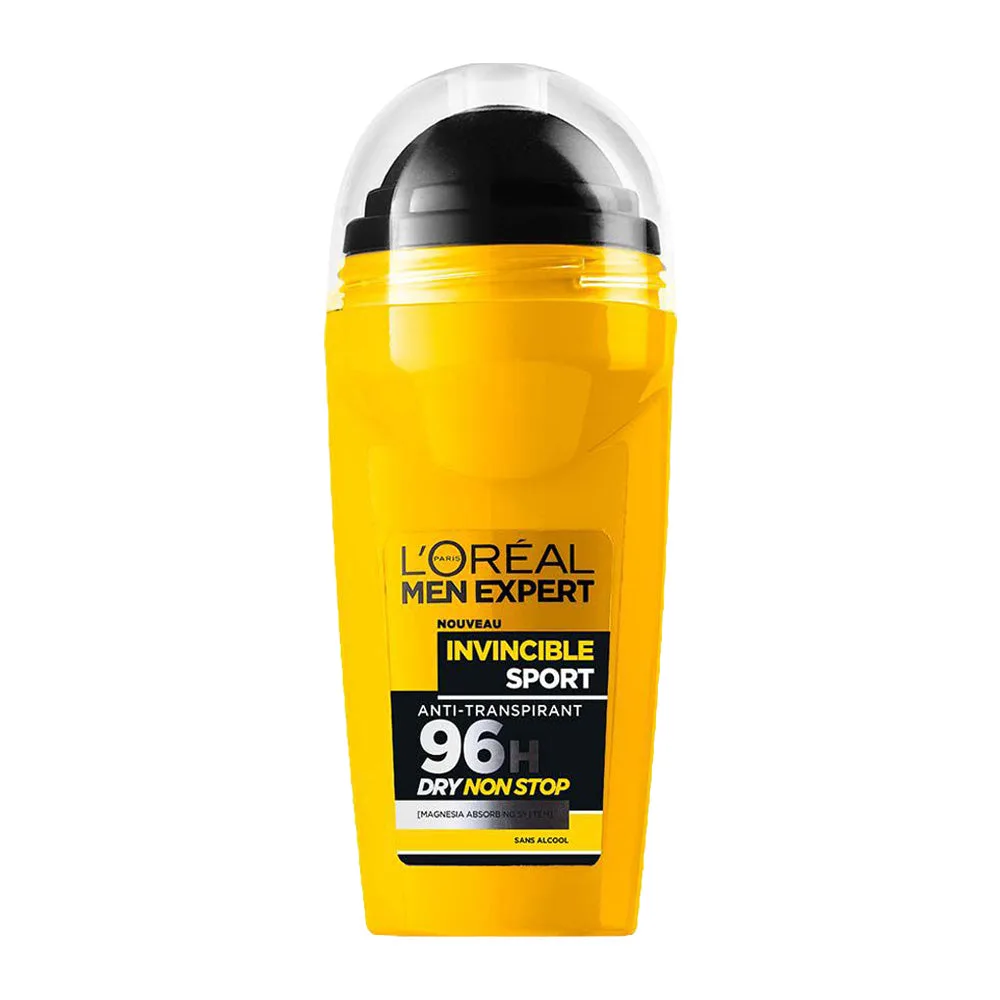 L'ORÉAL PARIS MEN EXPERT DÉODORANT INVINCIBLE SPORT ROLL ON 96H