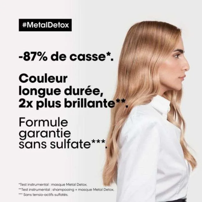 L'Oréal Professionnel metal detox shampoing 300 ml – vue 2