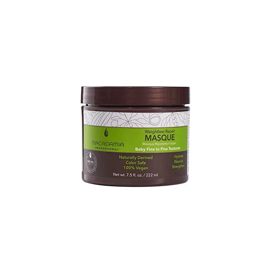 MACADAMIA Masque hydratant léger Weightless REPAIR