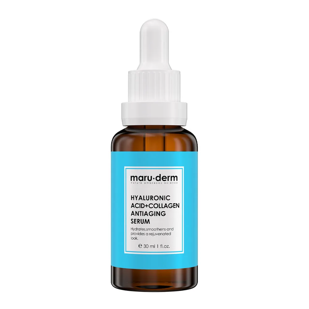 MARUDERM HYALURONIC ACID+COLLAGEN SERUM ANTI AGE 30ML – Hydratation & Fermeté