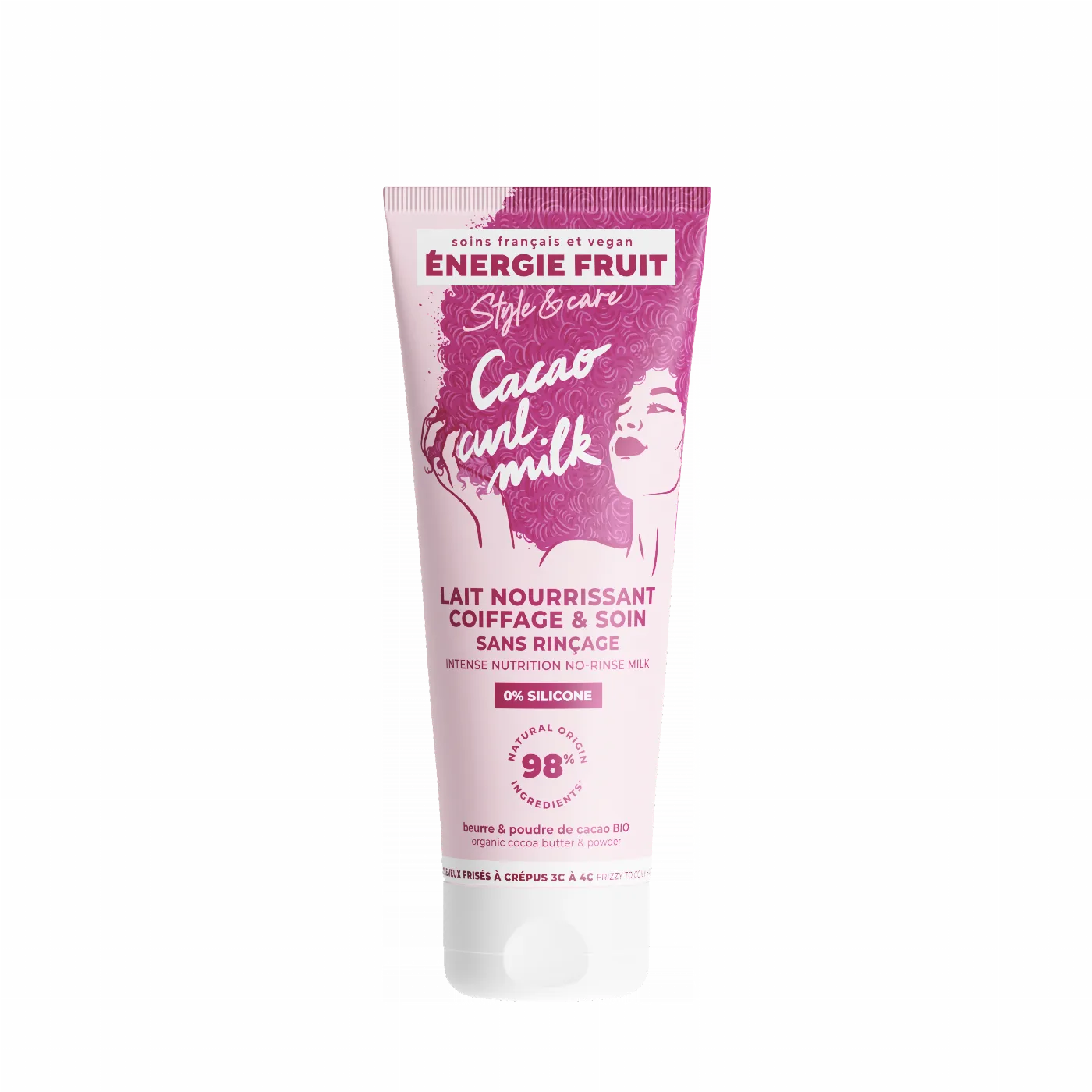ENERGIEFRUIT LAIT COIFFANT CACAO CURL NUTRITION INTENSE 200ML
