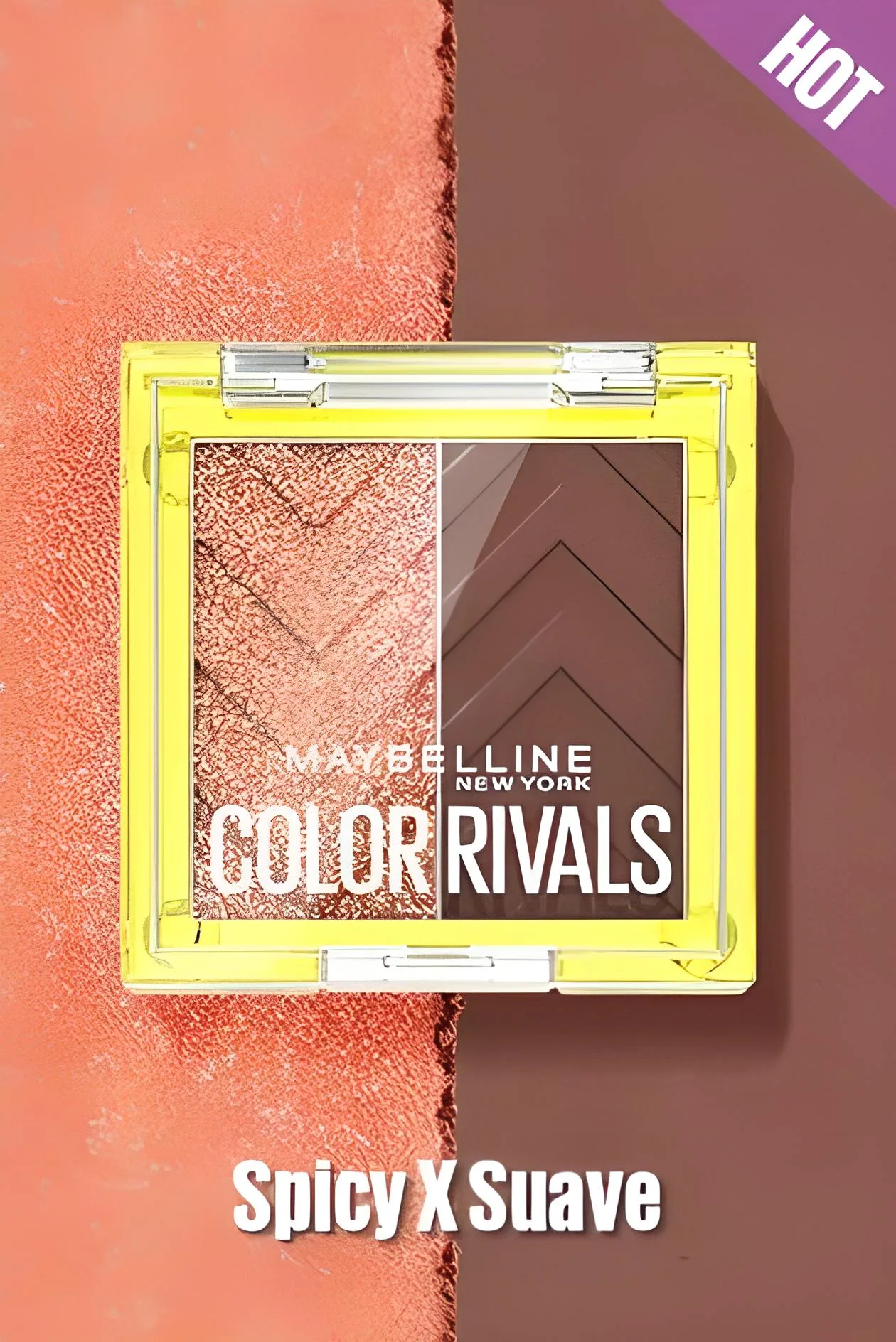 Maybelline Color Rivals Spicy X Suave Duo de palettes d'ombres à paupières – vue 2