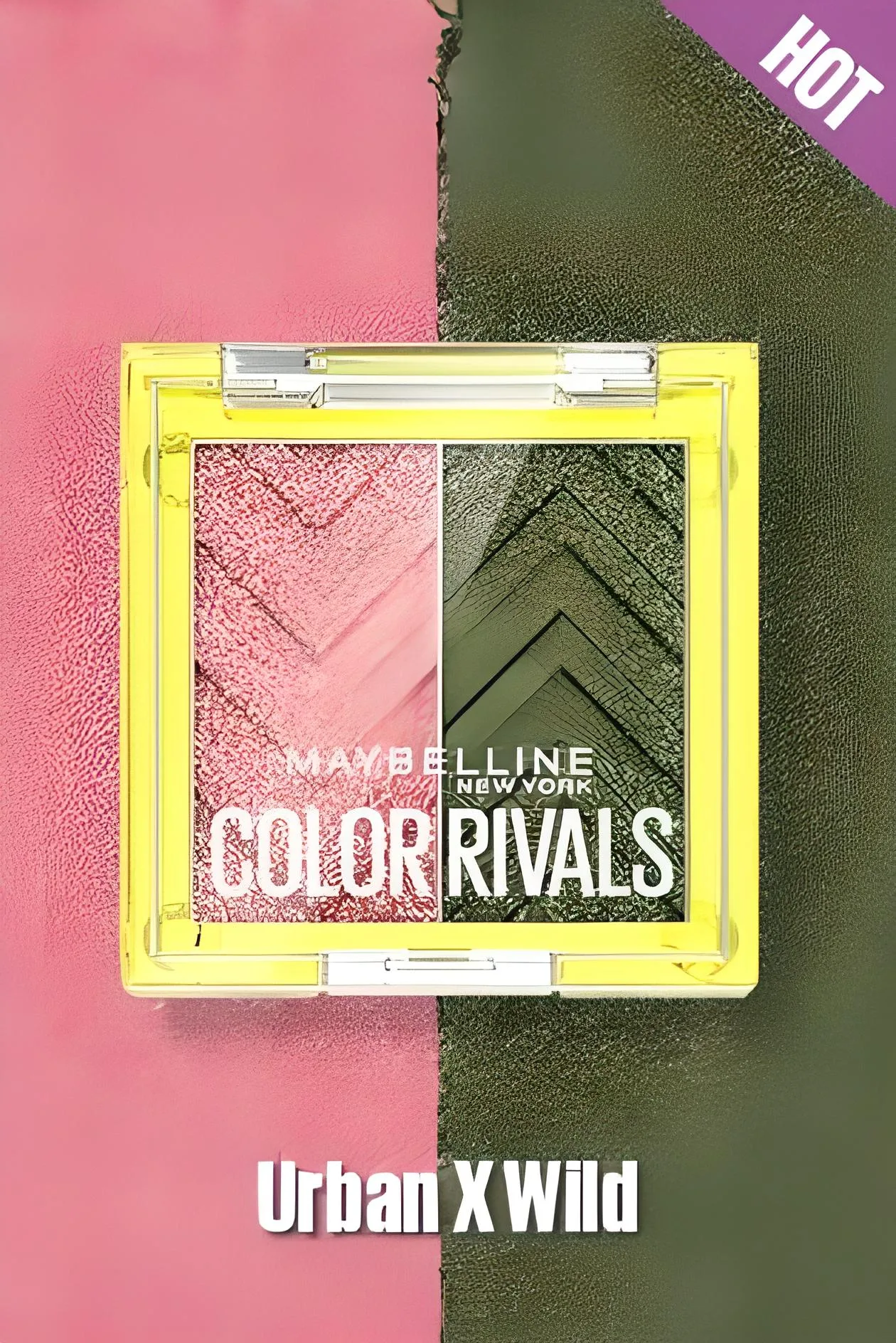 Maybelline Color Rivals Urban X Wild Duo de palettes d'ombres à paupières – vue 2