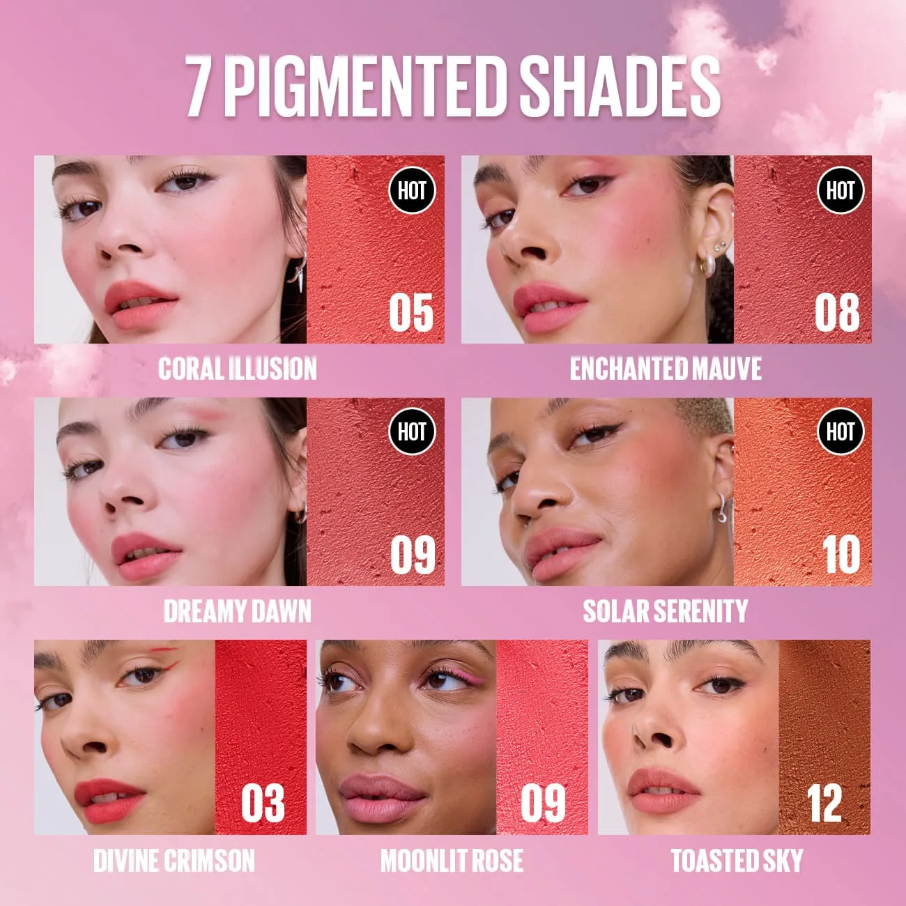 MAYBELLINE NEW YORK BLUSH CLOUDTOPIA CHEEK & LIP MOUSSE DREAMY DAWN 09 – vue 8