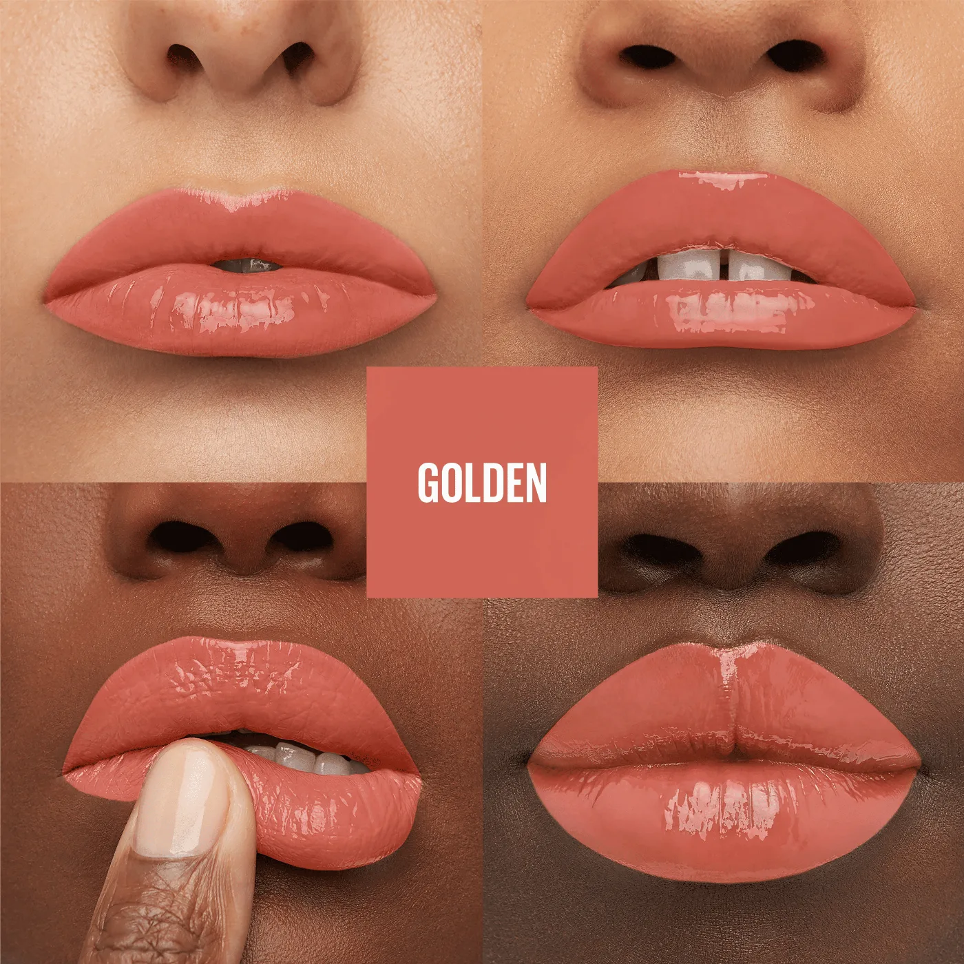 Maybelline New York - Brillant à lèvres Superstay Vinyl Ink 105 GOLDEN – vue 2