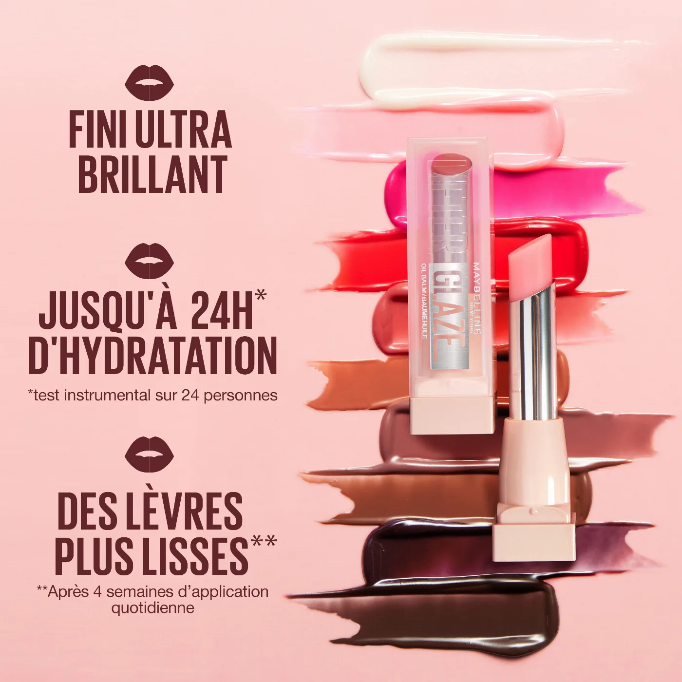 Maybelline New York LIFTER GLAZE Baume Huile Hydratant  004 CHERRY SWIR – vue 7