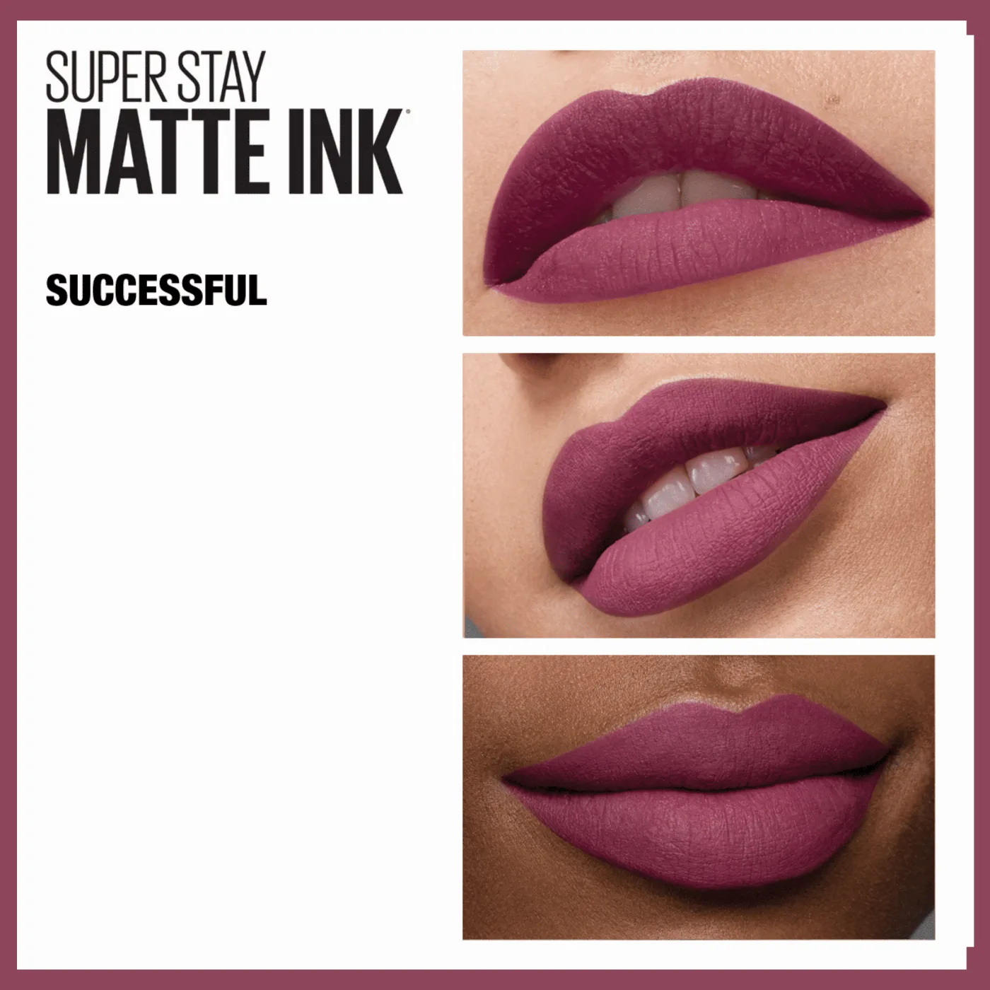 Maybelline New York - Rouge à lèvre Mat Liquide Superstay Matte Ink 165 SUCCESSFUL – vue 3